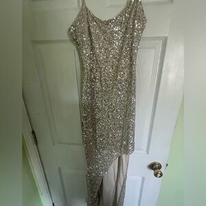Elegant Sequin Homecoming Dress
